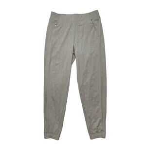 ATHLETA Brooklyn Textured Jogger in Leopard Abalone Cream-Gray Size 4 #981251